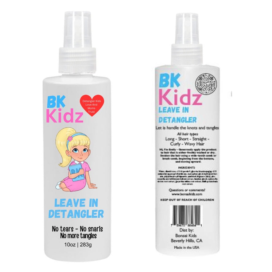 BK Kids Hair Detangler 10oz - Detangler Spray