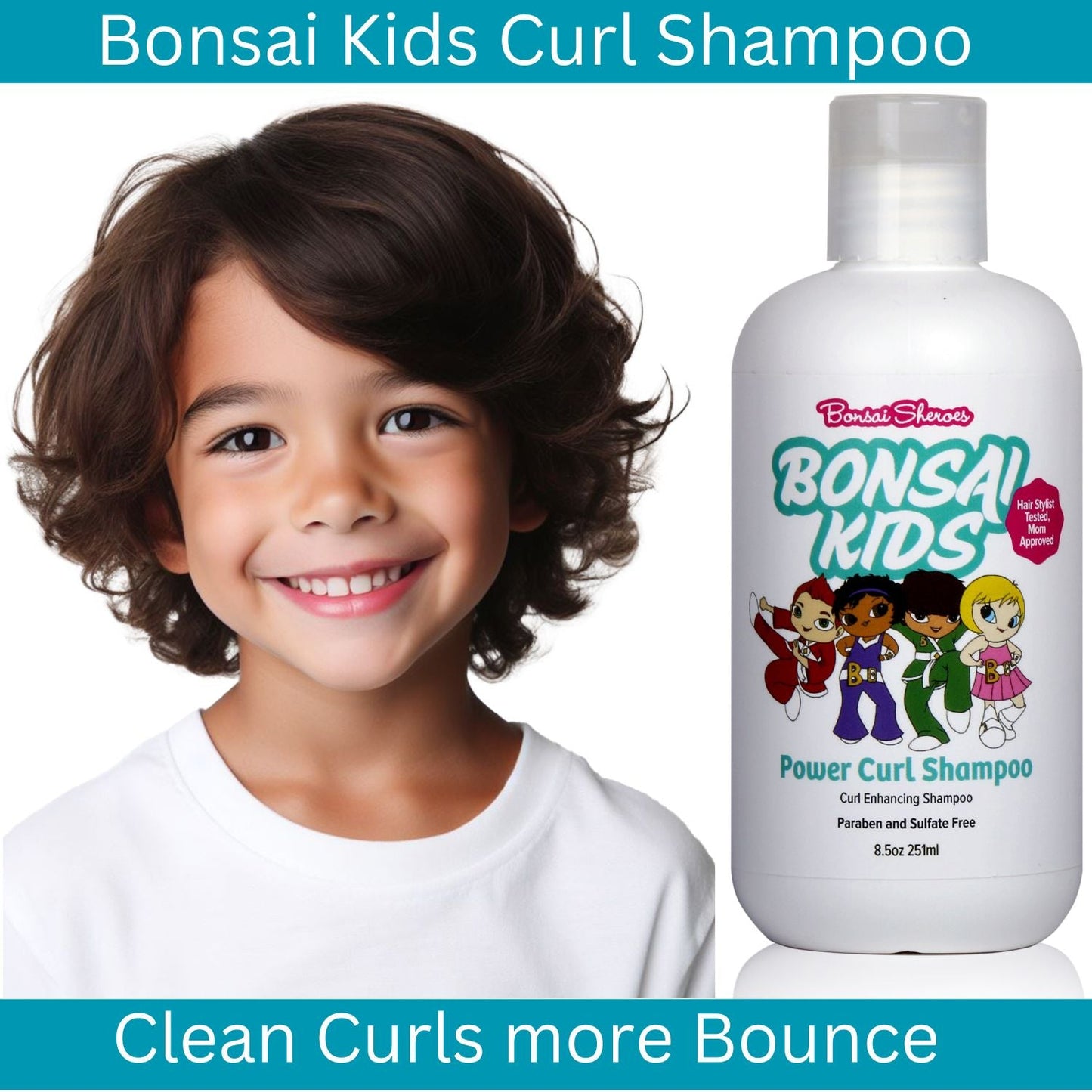 Bonsai kids curl shampoo