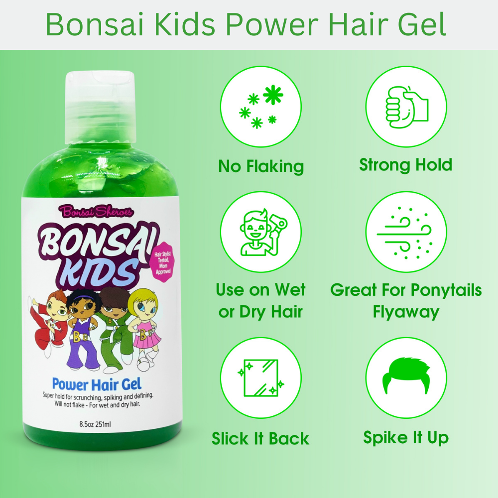 Benefits of bonsai kids hair gel