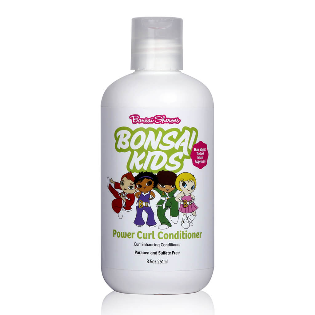 Bonsai Kids Power Curl Conditioner 8oz Bottle