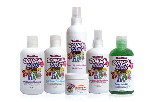 Bonsai Kids hair products Value Family Pack