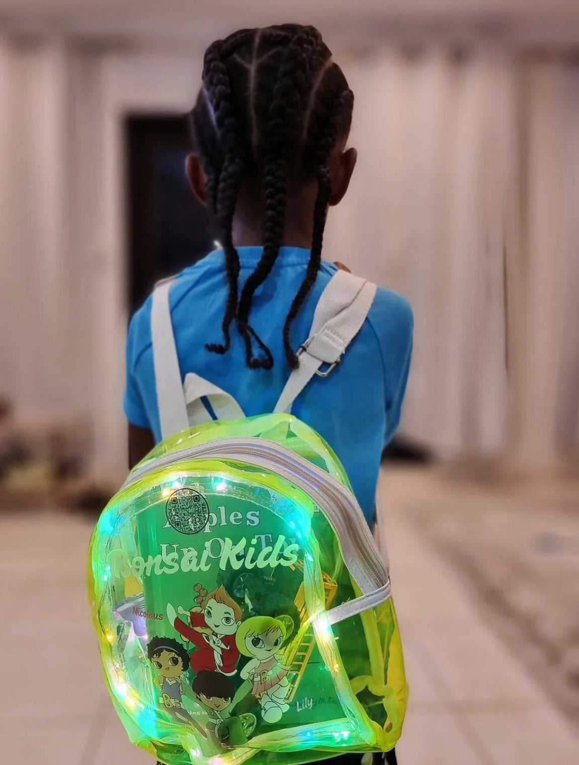 Bonsai kids light up backpack