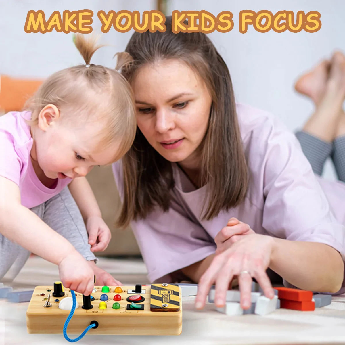 Montessori kids Busy Board