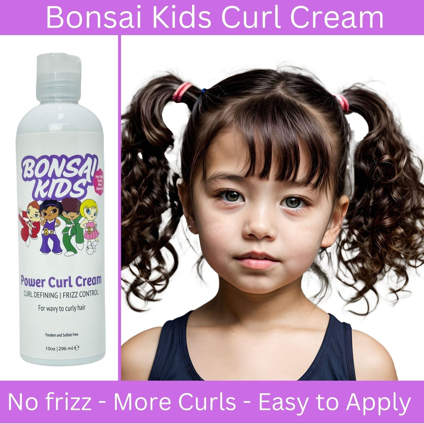 Bonsai Kids Curl Cream 10 oz