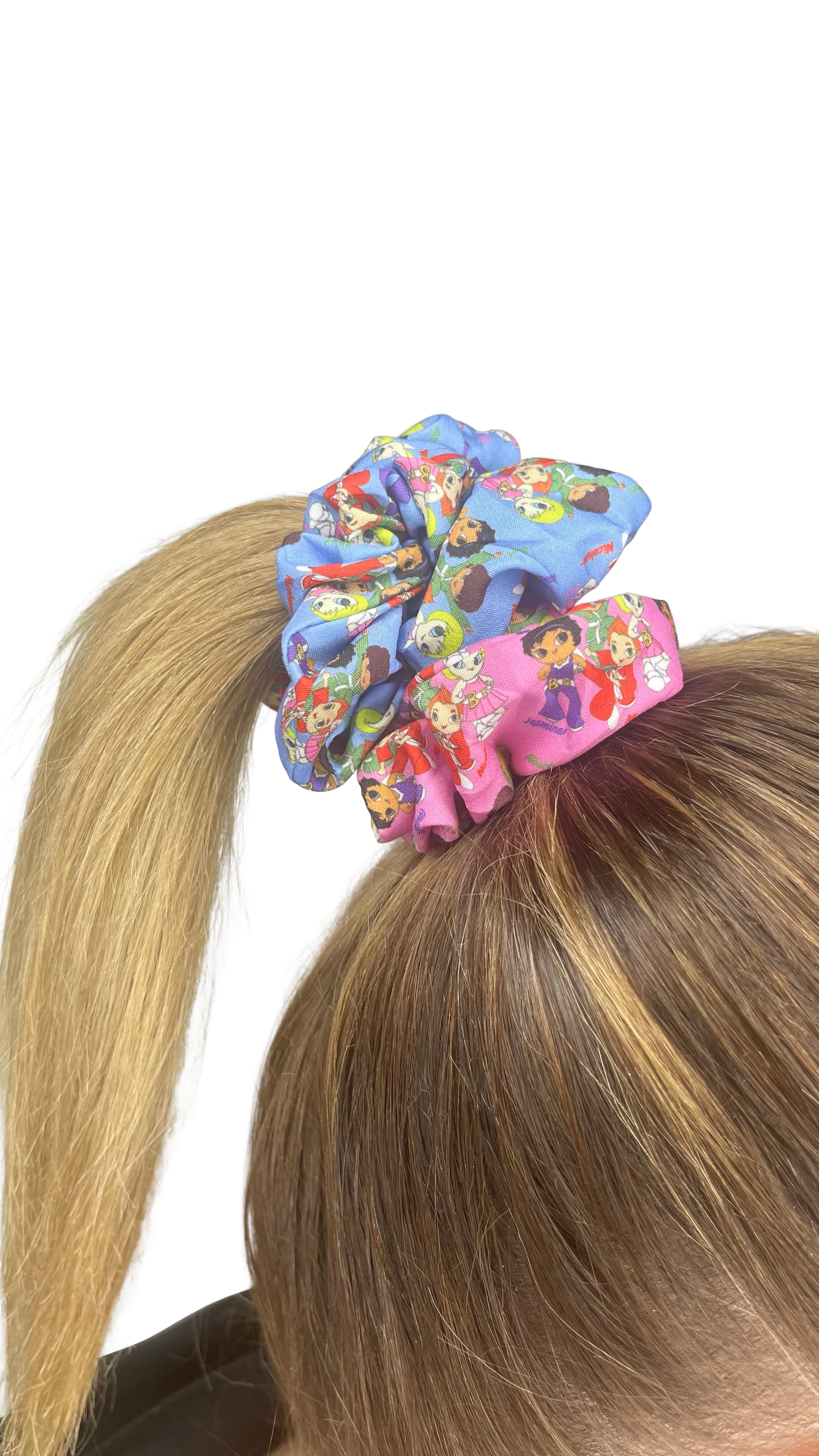 Bonsai Kids Ouchless Scrunchies - Hair Tie Ponytail Holder - 3pcs set