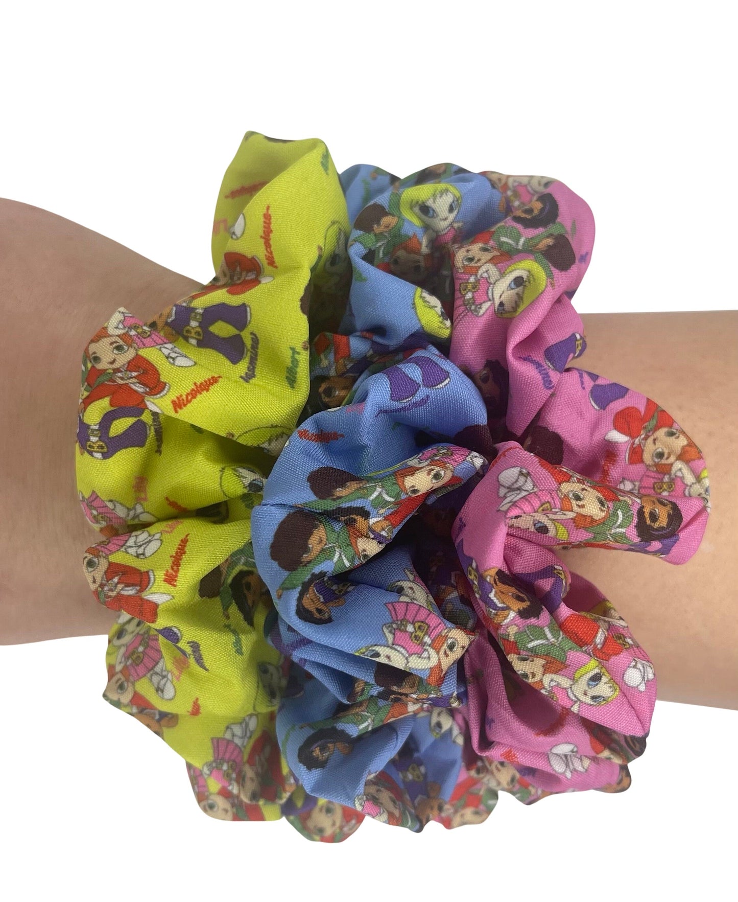 Bonsai Kids Ouchless Scrunchies - Hair Tie Ponytail Holder - 3pcs set