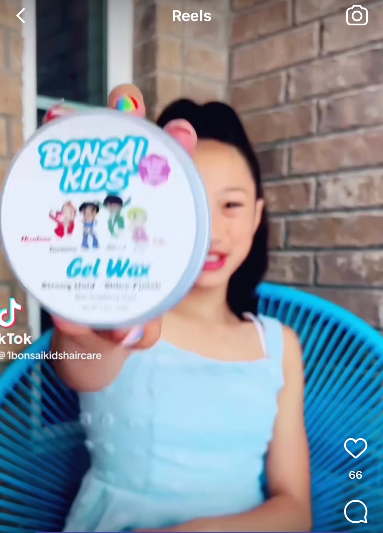 BK Kidz blueberry gel wax for boys and girls